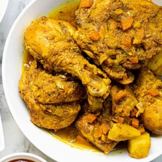 Curry Chicken Dinner